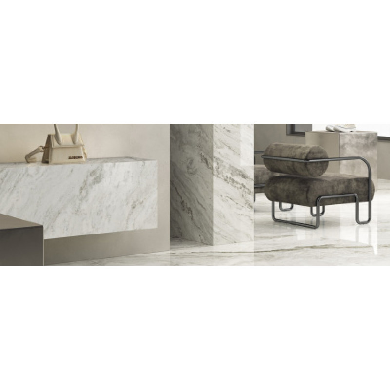 Плитка керамогранитная FMG Marmi maxfine Palissandro blue 1500x1500х6мм гладкая/полированная glint G150617MF6