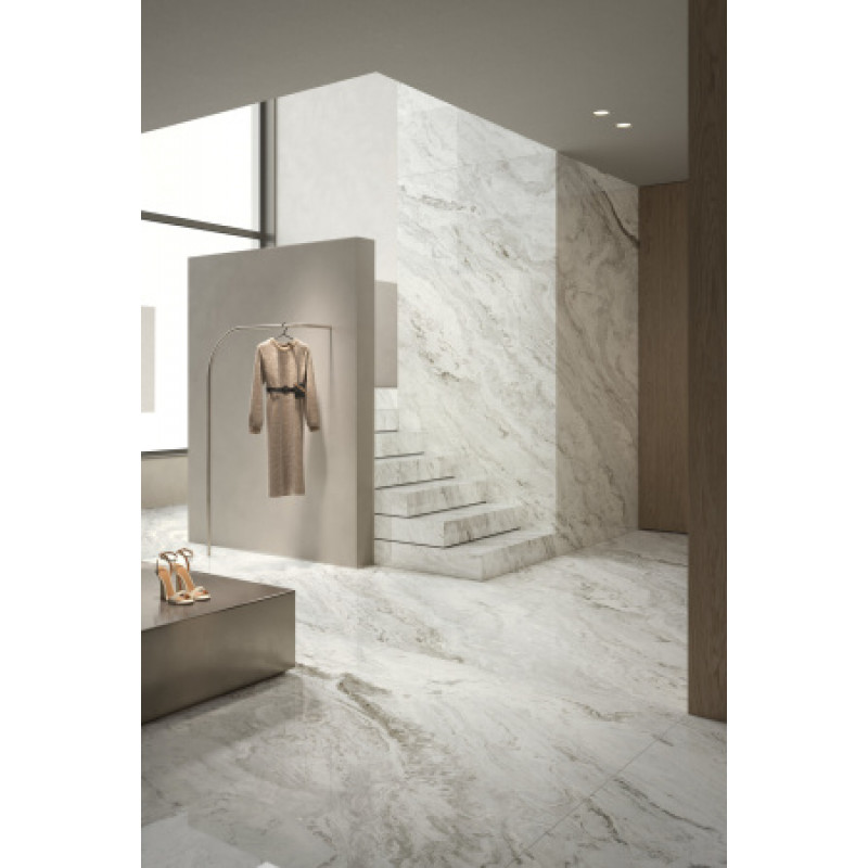 Плитка керамогранитная FMG Marmi maxfine Palissandro blue 3000x1500х6мм гладкая/полированная glint G315617MF6