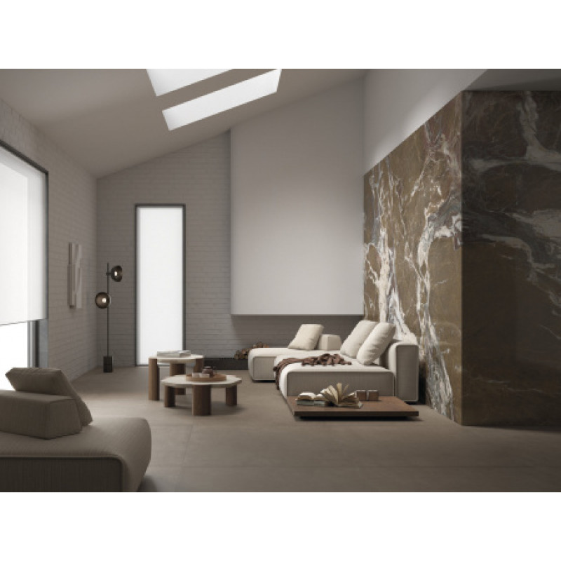 Плитка керамогранитная FMG Marmi maxfine Brown fusion 3000x1500х6мм гладкая/полированная L315615MF6