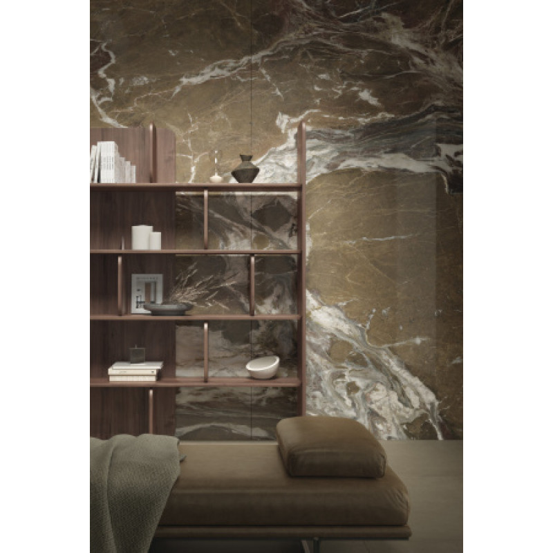 Плитка керамогранитная FMG Marmi maxfine Brown fusion 3000x1500х6мм гладкая/полированная L315615MF6