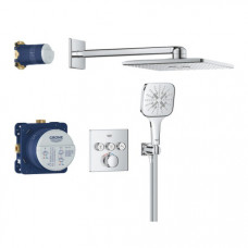 Душевая система Grohe Grohtherm SmartControl с верхним душем Rainshower 310 SmartActive Cube 34864000