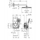 Душова система Grohe Grohtherm SmartControl WITH з верхнім душем Rainshower mono 310 34866000
