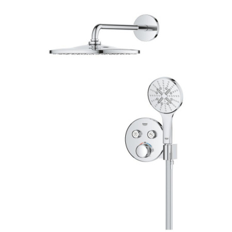 Душова система Grohe Grohtherm SmartControl WITH з верхнім душем Rainshower mono 310 34866000