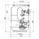 Насосная станция Kessel Aqualift F Basic Mono 829710PL