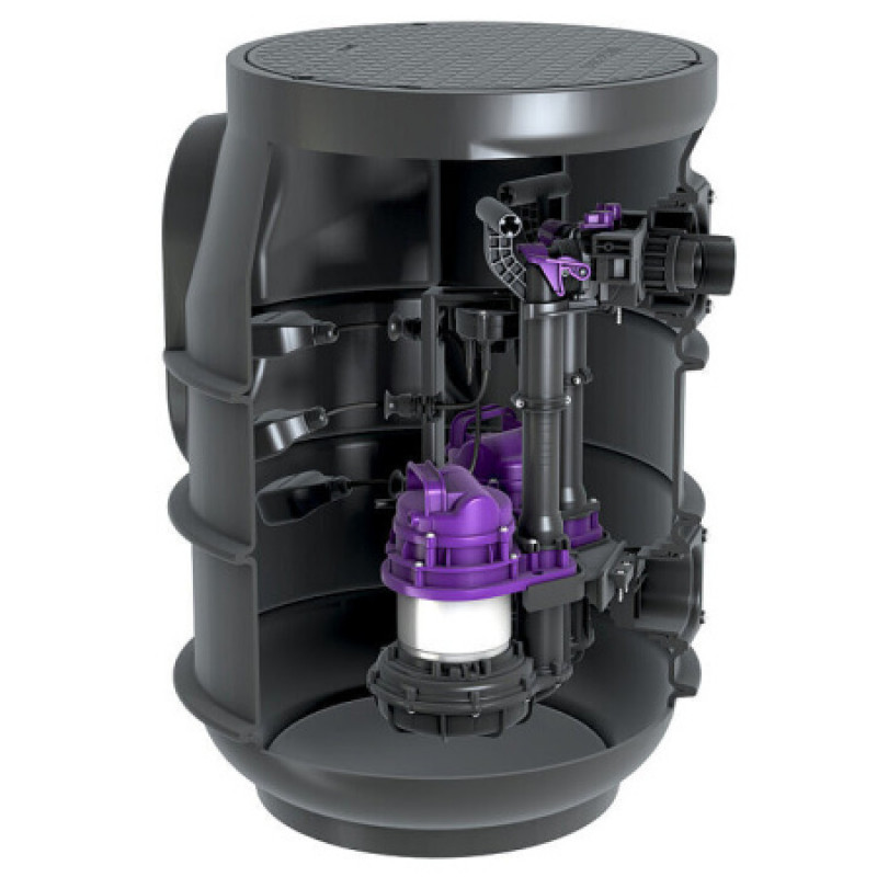 Насосная станция Kessel Aqualift F Basic Duo Tronic 828711PL
