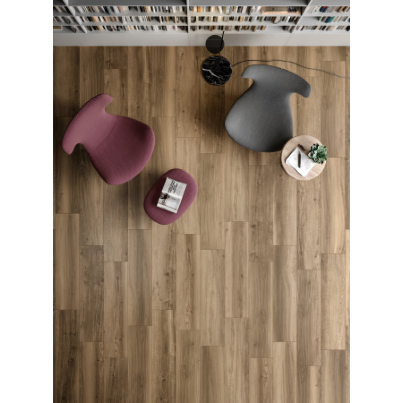 Плитка керамогранітна Panaria Nuance Cendre strutturato 200x1200х9,5мм структурна/матова PG0N115
