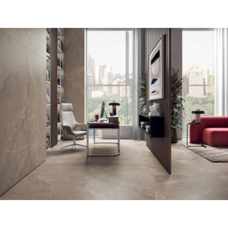 Плитка керамогранитная Blustyle Advantage Greige 600x1200х9мм гладкая/лапатированная BGXADL2