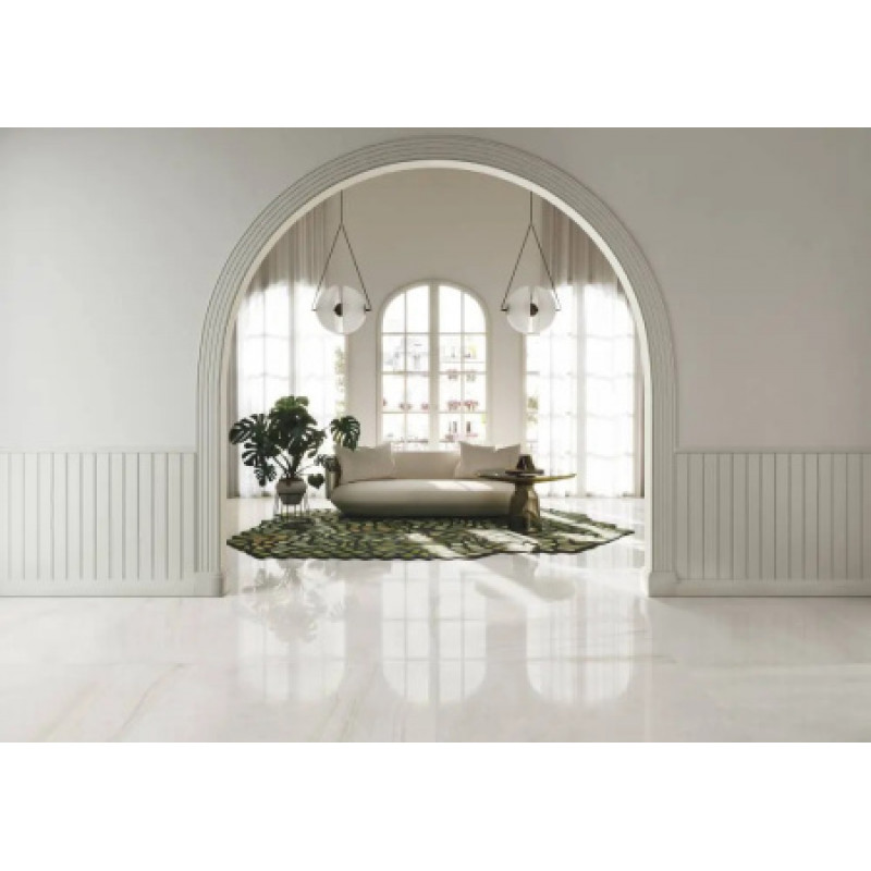 Плитка керамогранитная Refin Sublime Ivory 600x1200х9мм гладкая/полированная OT31