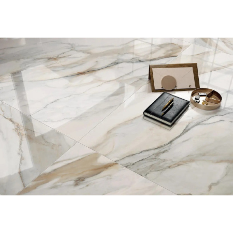 Плитка керамогранітна Panaria Perpetual Venato gold 600x1200х9мм гладка/глянсова PGXPE45