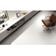 Плитка керамогранітна Cottodeste Black&white Ultrawhite 1000x1000х5,5мм Kerlite, гладка/матова silk EK8KB20