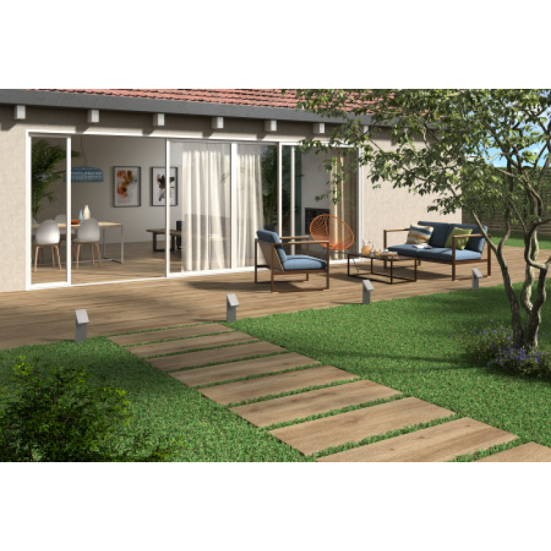Плитка керамогранітна Panaria Borealis Abisko 400x1200х20мм структурна/матова PG9BE00