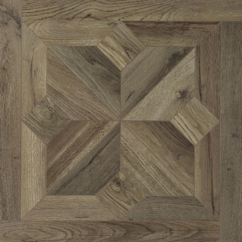 Плитка керамогранитная Panaria Borealis Donegal, декор Planks naturale 600x600х9,5мм гладкая/матовая PGWBE70