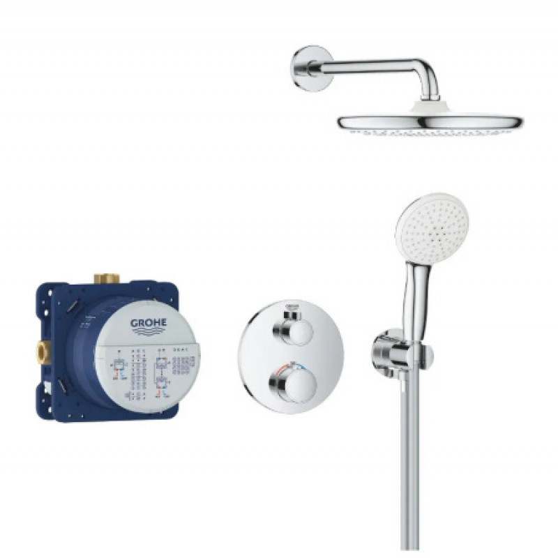 Душевая система с термостатом Grohe Grohtherm 34872000
