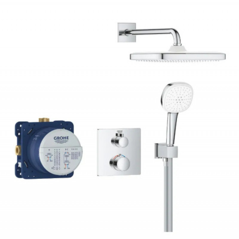 Душевая система с термостатом Grohe Grohtherm 34871000