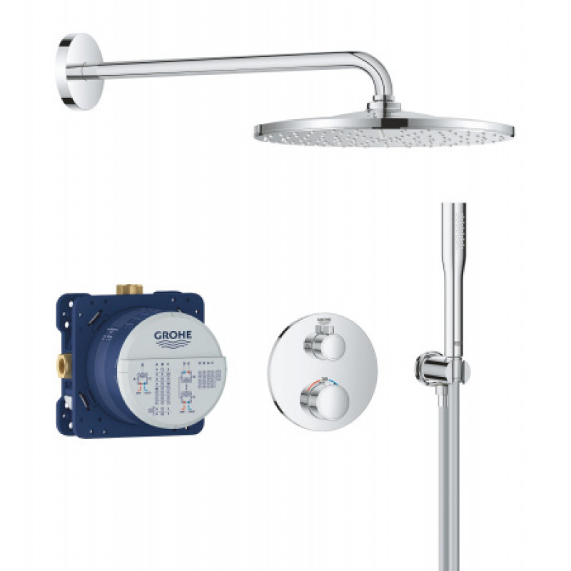 Душевая система с термостатом Grohe Grohtherm Rainshower Mono 310 34869000