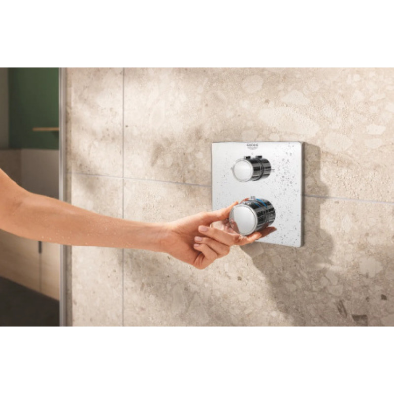 Душова система з термостатом Grohe Grohtherm Rainshower Mono 310 Cube 34870000