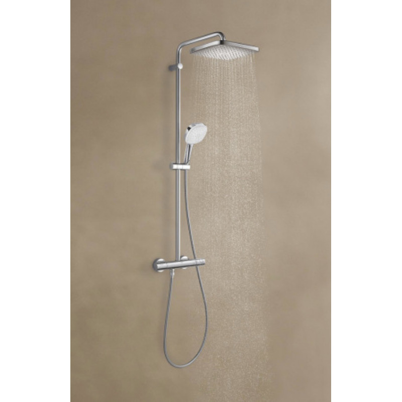 Душова система з термостатом Grohe Tempesta System 250 Cube 26689001