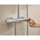 Душова система з термостатом Grohe Tempesta System 250 Cube 26689001