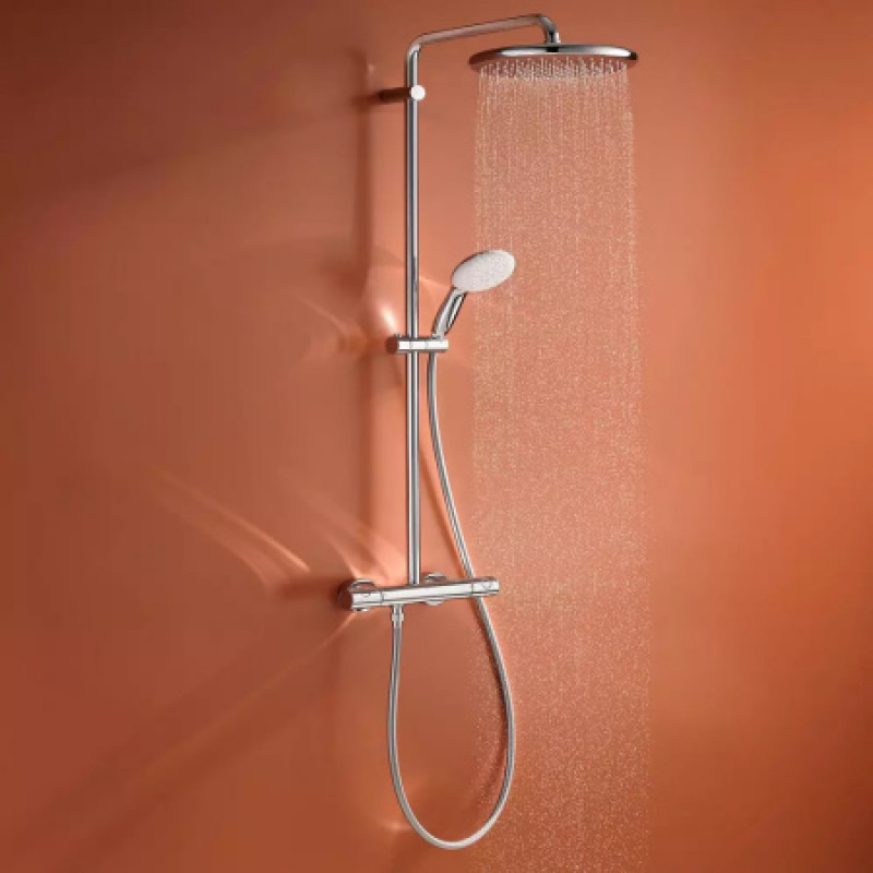 Душова система з термостатом Grohe Tempesta Cosmopolitan System 250 26670001