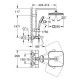 Душова система з термостатом Grohe Tempesta Cube 250 26691001