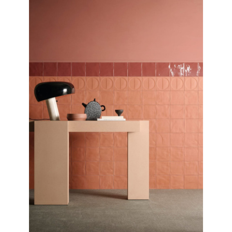 Плитка Iris Ceramica Bottega dʻarte Corallo 150x150х10мм структурна/матова, для стіни 511007