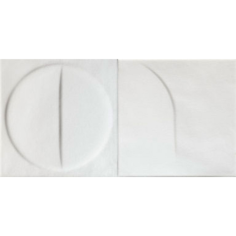 Плитка Iris Ceramica Bottega dʻarte, декор Motivi Bianco 150x150х10мм структурна/матова, для стіни 511011