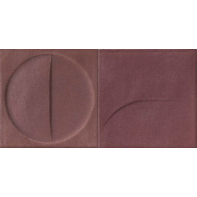 Плитка Iris Ceramica Bottega d`arte, декор Motivi Amaranto 150x150х10мм структурная/матовая, для стены 511013