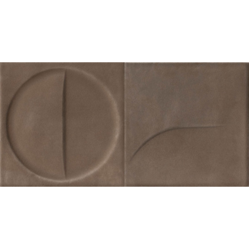 Плитка Iris Ceramica Bottega d`arte, декор Motivi Caffe 150x150х10мм структурная/матовая, для стены 511014