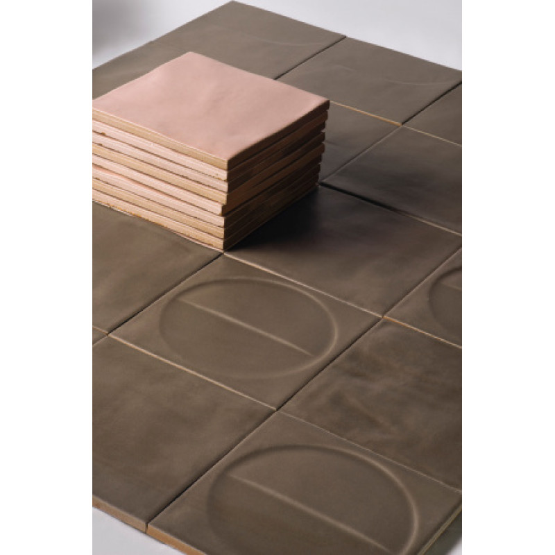 Плитка Iris Ceramica Bottega d`arte, декор Motivi Caffe 150x150х10мм структурная/матовая, для стены 511014