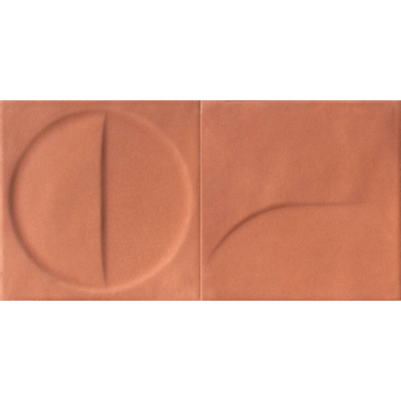 Плитка Iris Ceramica Bottega d`arte, декор Motivi Corallo 150x150х10мм структурная/матовая, для стены 511017