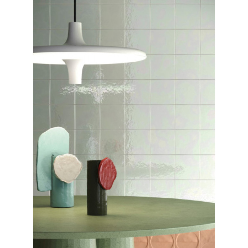 Плитка Iris Ceramica Bottega d`arte Acqua 150x150х10мм структурная/глянцевая, для стены 511021