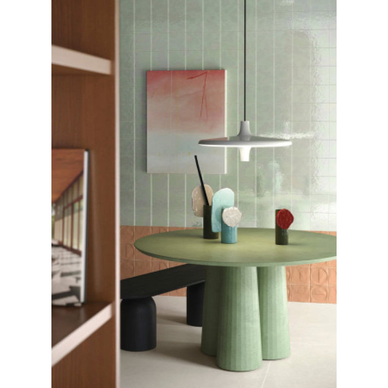 Плитка Iris Ceramica Bottega d`arte Acqua 150x150х10мм структурная/глянцевая, для стены 511021