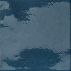 Плитка Iris Ceramica Bottega d`arte Oltremare 150x150х10мм структурная/глянцевая, для стены 511024