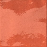 Плитка Iris Ceramica Bottega dʻarte Arancio 150x150х10мм структурна/глянцева, для стіни 511033