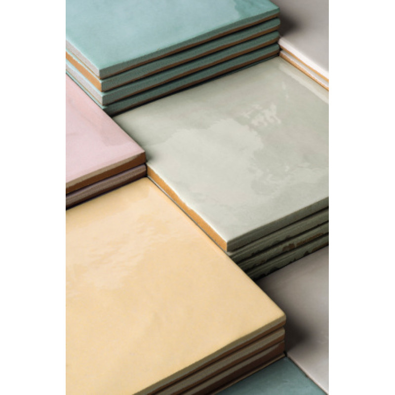 Плитка Iris Ceramica Bottega d`arte Madreperla lustrato 150x150х10мм структурная/глянцевая, для стены 511036