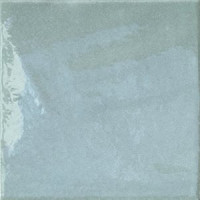 Плитка Iris Ceramica Bottega dʻarte Celeste lustrato 150x150х10мм структурна/глянцева, для стіни 511038