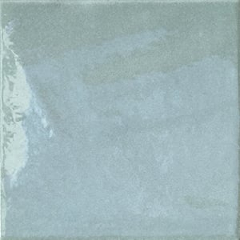 Плитка Iris Ceramica Bottega d`arte Celeste lustrato 150x150х10мм структурная/глянцевая, для стены 511038