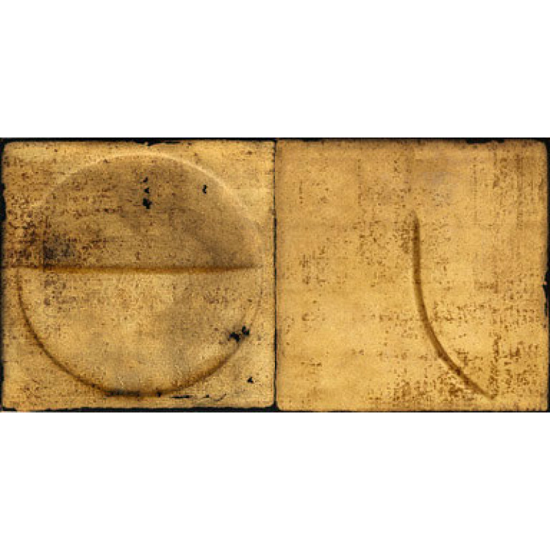 Плитка Iris Ceramica Bottega d`arte, декор Motivi Oro 150x150х10мм структурная/сатиновая, для стены 511042