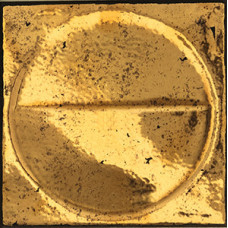 Плитка Iris Ceramica Bottega d`arte, декор Motivi Oro 150x150х10мм структурная/глянцевая, для стены 511044