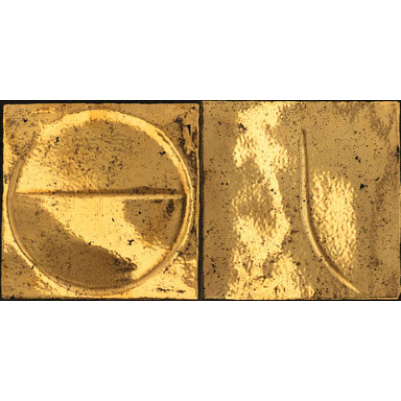 Плитка Iris Ceramica Bottega d`arte, декор Motivi Oro 150x150х10мм структурная/глянцевая, для стены 511044
