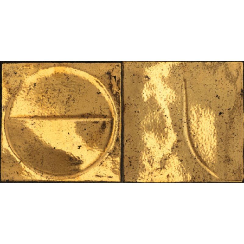 Плитка Iris Ceramica Bottega d`arte, декор Motivi Oro 150x150х10мм структурная/глянцевая, для стены 511044