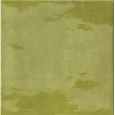 Плитка Iris Ceramica Bottega d`arte Verde 150x150х10мм структурная/глянцевая, для стены 511045