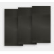 Плитка керамогранітна FMG Roads Black intensity 1200x600х10, 5мм структурна/матова smooth P62203