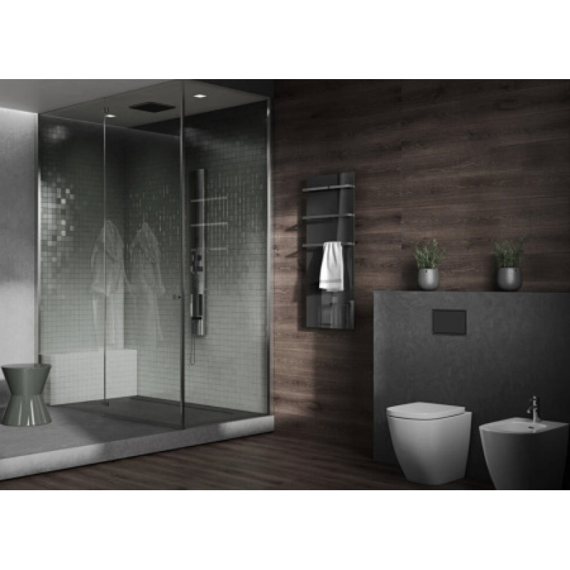 Полотенцесушитель Hybro Onyx S 3M, 1200x470x110 мм 242222