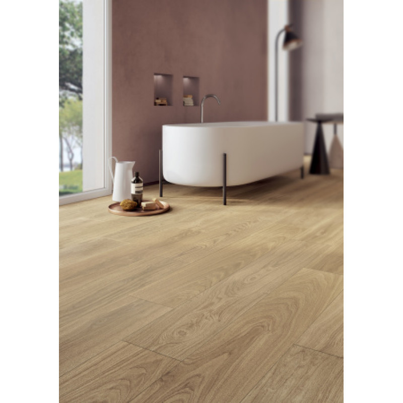 Плитка керамогранитная Blustyle Green Wood BAY Gold 200х1200х9,5мм гладкая/матовая BG0GW15