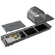 Внутрипольный конвектор Cooltherm Ventherm 1750/200/110 V-1750.200.110-P.С.