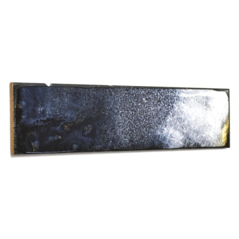 Плитка Iris Ceramica Elementi Lava cobalto 300x75х8,8мм структурная/глянцевая, для стены 537024