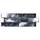 Плитка Iris Ceramica Elementi Lava cobalto 300x75х8,8мм структурная/глянцевая, для стены 537024