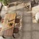 Плитка керамогранитная Refin Affrescati Terra 600x1200х9мм рельефная/матовая OH05