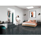 Плитка керамогранітна Refin Flake Black medium 600x600х9мм гладка/матова ND92